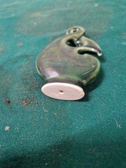 beeld groen sculptuur, Verzamelen, Ophalen of Verzenden