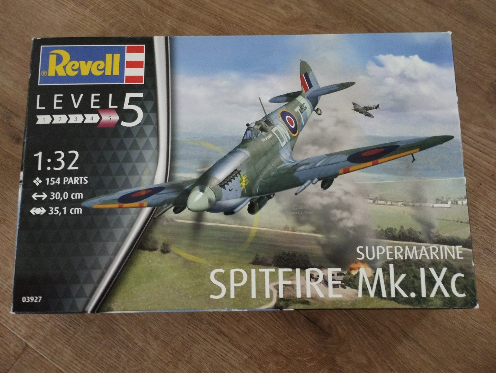 Revell Supermarine Spitfire Mk.IXc Modelbouw Vliegtuig, Hobby en Vrije tijd, Ophalen of Verzenden