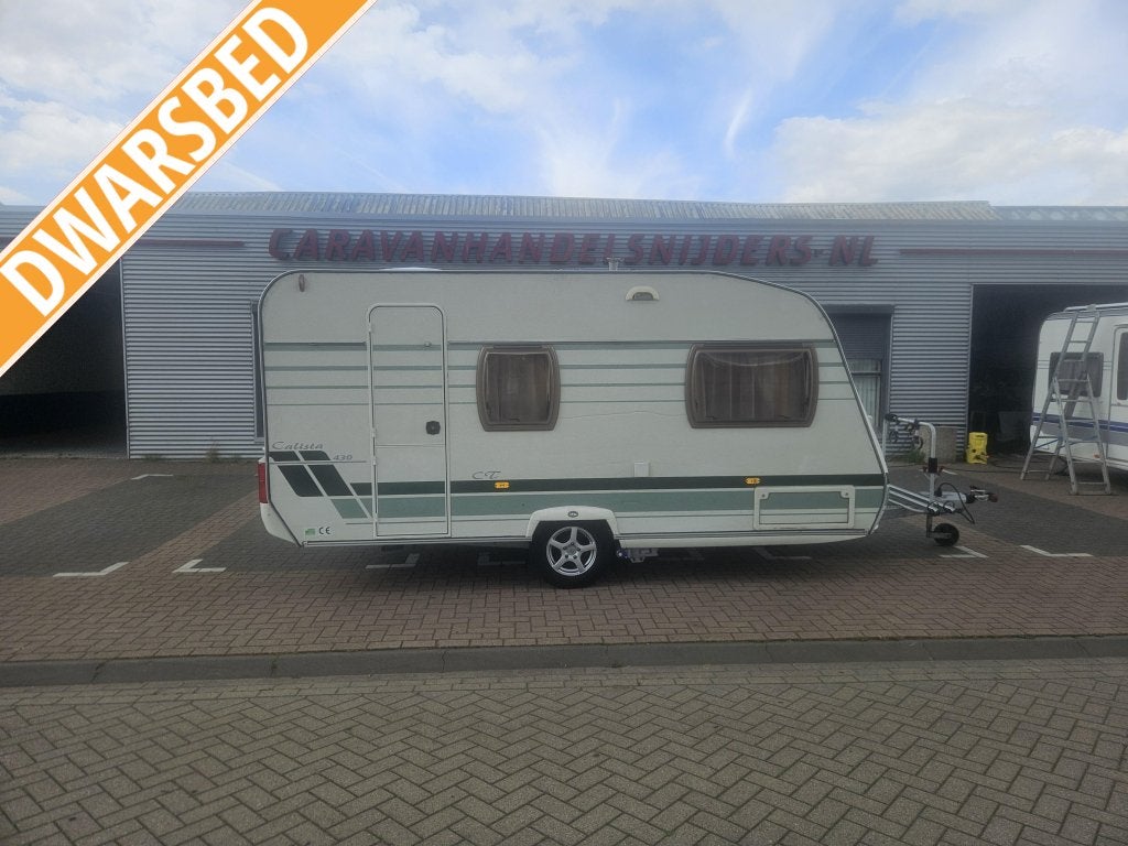 Chateau Calista 430 Mover!VT!Fietsenrek!, Caravans en Kamperen, Caravans, Bedrijf, tot en met 4, 750 - 1000 kg, Treinzit, Chateau