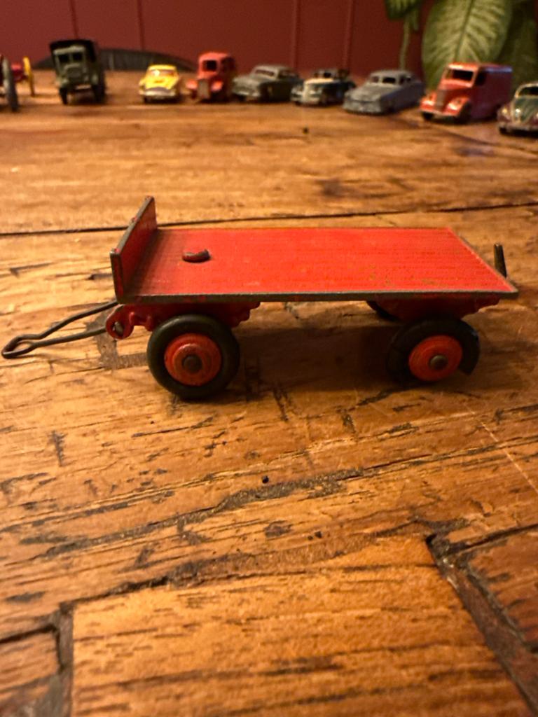 Vintage Dinky Toys Aanhangwagen 25G/429 - Mist 2 banden, Ophalen of Verzenden, Gebruikt, Auto, Dinky Toys