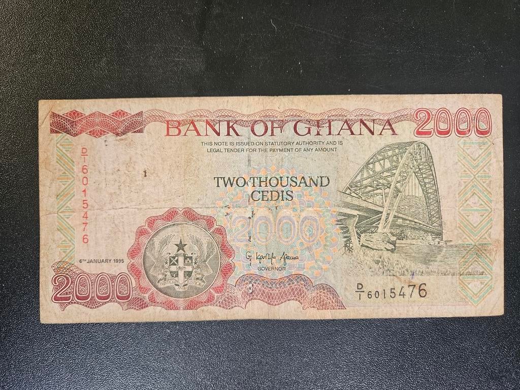 Ghana pick 30b 1995, Ophalen of Verzenden, Overige landen, Los biljet