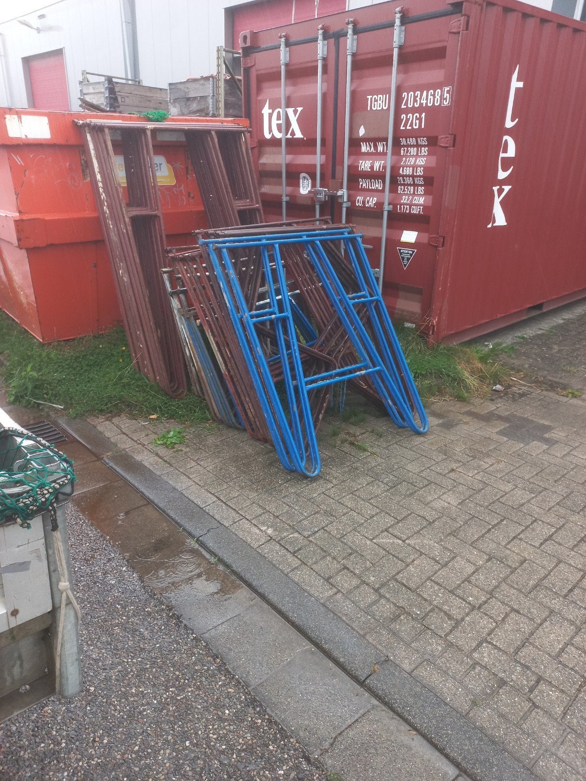 stalen steigerjukken, Ophalen of Verzenden, Overige typen, 5 meter of hoger