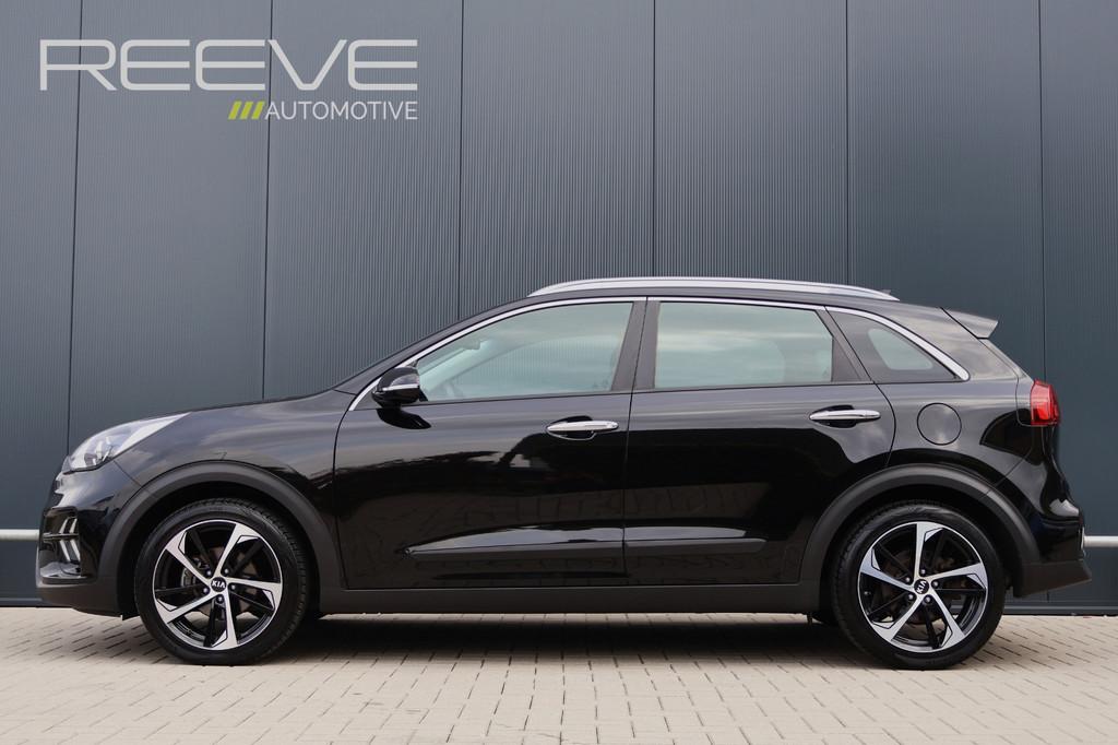 Kia Niro 1.6 GDi Hybrid DynamicLine | 1e eig. | Trekhaak | C, Gebruikt, Met garantie (alle), Adaptive Cruise Control, Leder en Stof