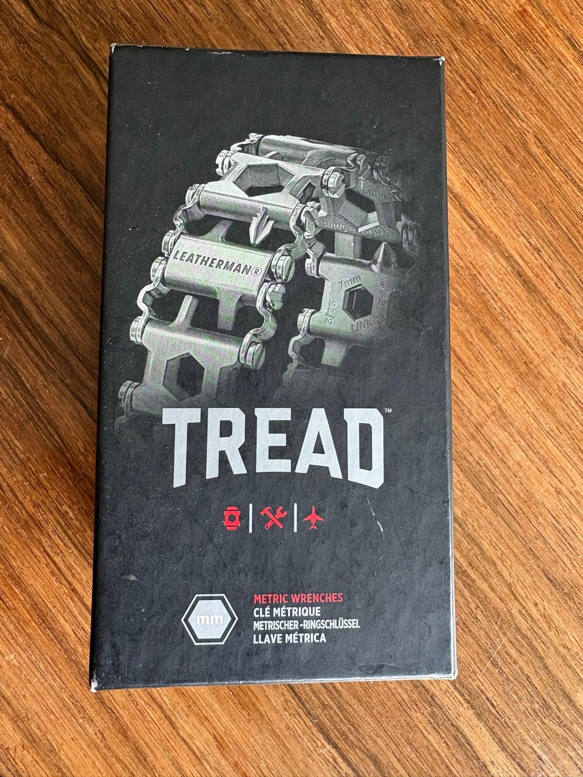 Leatherman Tread Multitool Armband Zwart, Sieraden, Tassen en Uiterlijk, Armbanden, Ophalen of Verzenden, Gebruikt, Zwart, Staal