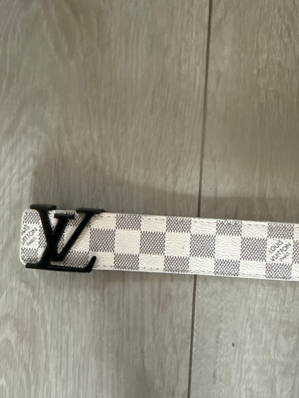 Louis Vuitton Damier Azur Riem - Zo goed als nieuw, Ophalen, Heupriem, Zo goed als nieuw, 3 tot 5 cm