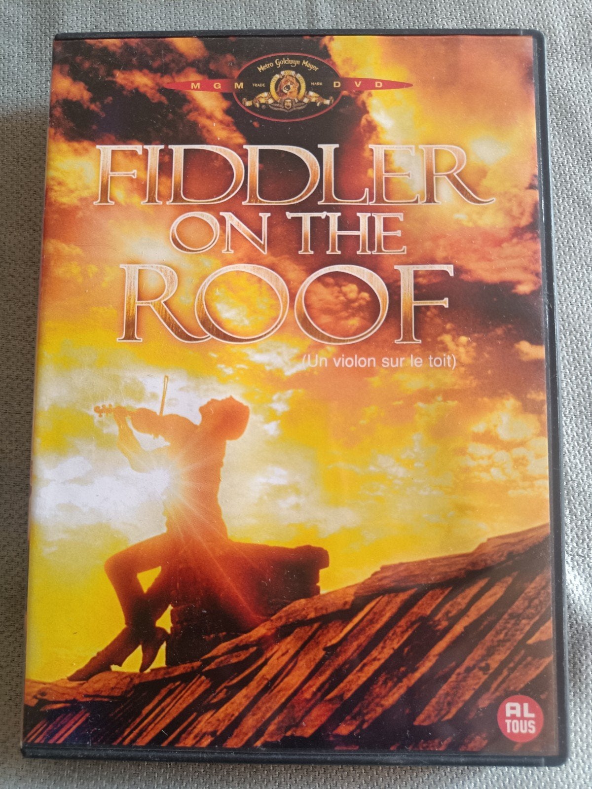 Fiddler on the Roof DVD - Klassieke Musicalfilm, Gebruikt, Alle leeftijden, Frans, Nederlands