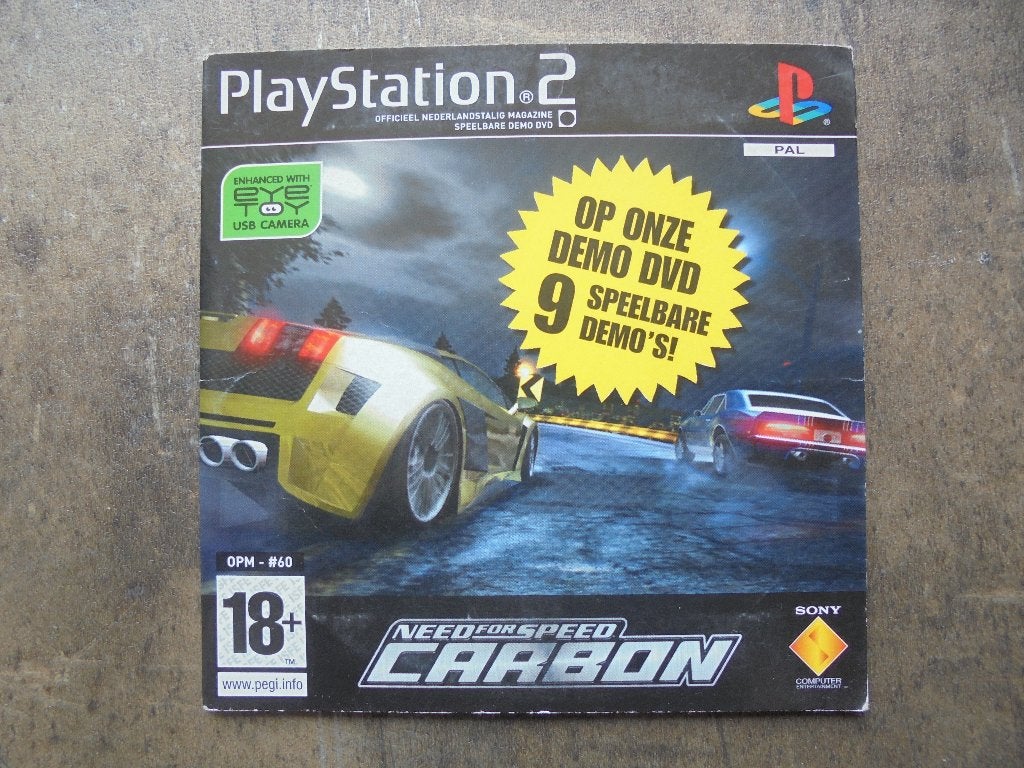 Sony Demo Disc SCED-54049 voor PS2 (zie foto's), Spelcomputers en Games, 1 speler, Ophalen of Verzenden, Gebruikt, Vanaf 18 jaar