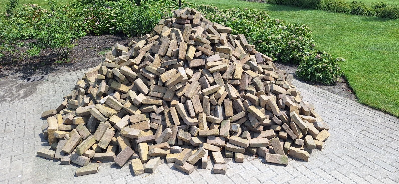 Waaltjes, Tuin en Terras, Ophalen, Klinkers