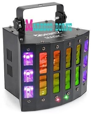 LED licht effect, Magic2 Derby, Stroboscoop, UV, R+G laser, Geluidgestuurd, Nieuw, Info@marbeco.nl, BeamZ