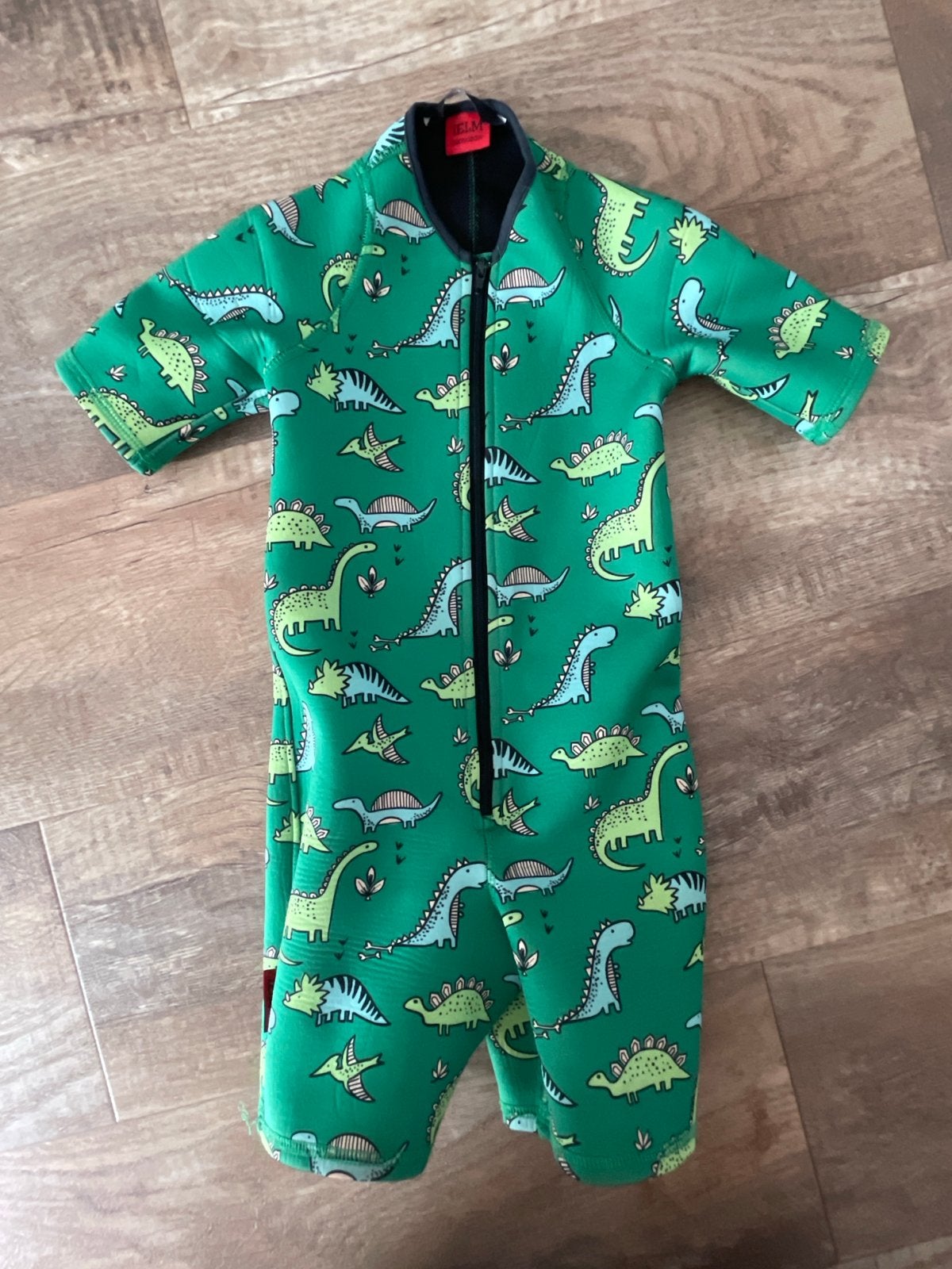 IELM - neopreen thermische wetsuit / shorty Dino - Maat 110, Kinderen en Baby's, Gebruikt, Ophalen of Verzenden, Maat 110, Jongen