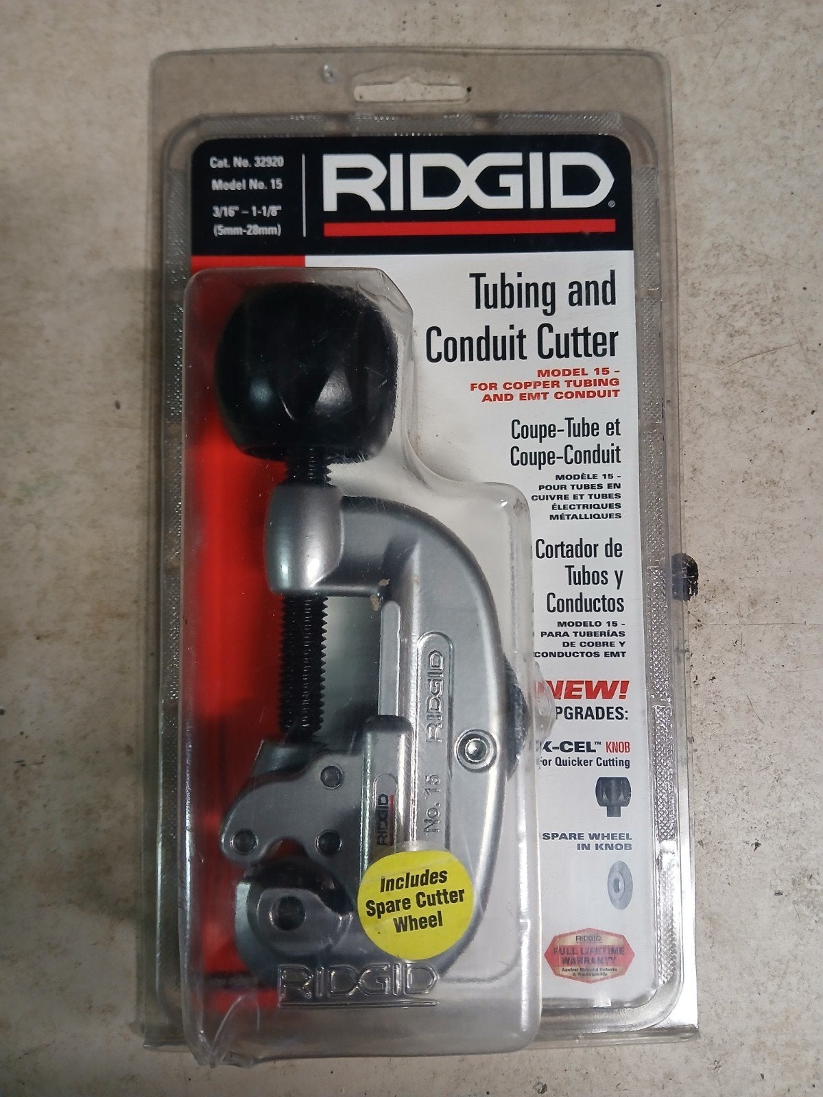 ridgid Pijpensnijder, Ophalen, Nieuw