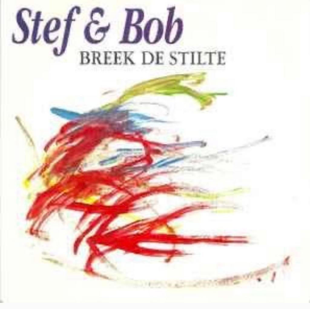 Stef & Bob– Breek De Stilte - Single 7 / VG+, Ophalen of Verzenden, Zo goed als nieuw, Overige formaten, Levenslied of Smartlap