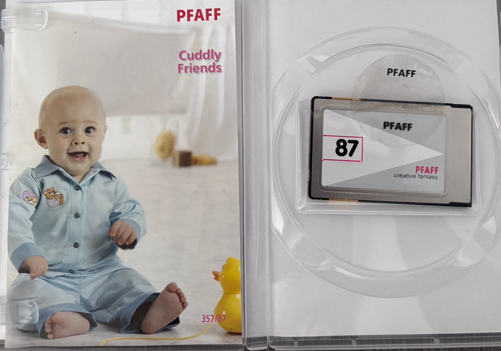 Pfaff borduurkaart, Hobby en Vrije tijd, Borduren en Borduurmachines, Ophalen of Verzenden, Zo goed als nieuw, Patroon