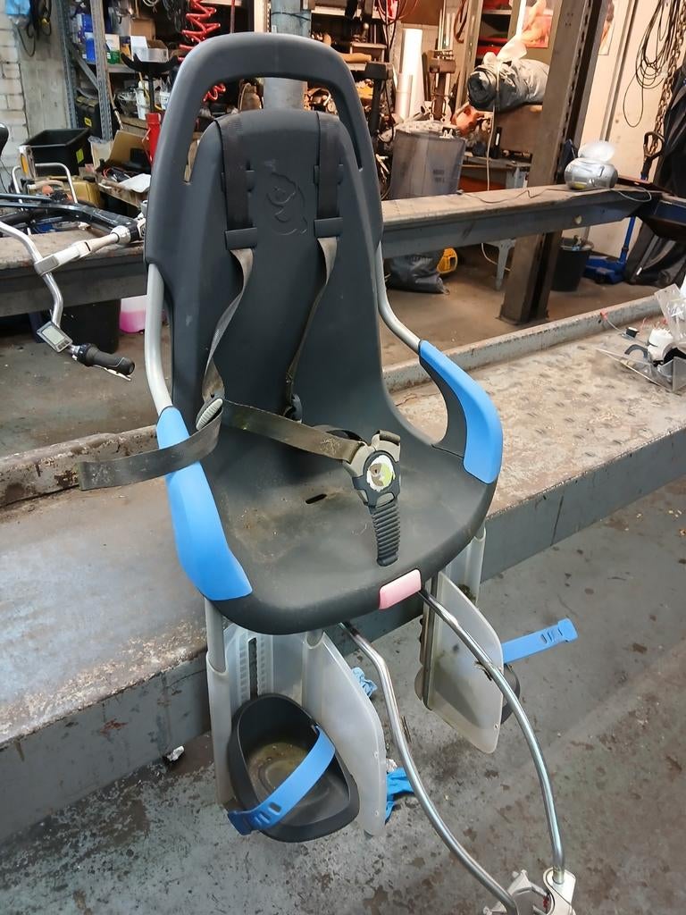 Fiets stoeltje, Ophalen, Gebruikt