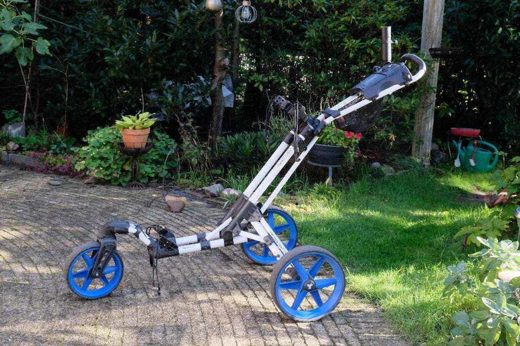 Driewielige golftrolley Fastfold, Ophalen, Gebruikt, Golfkar, Overige merken