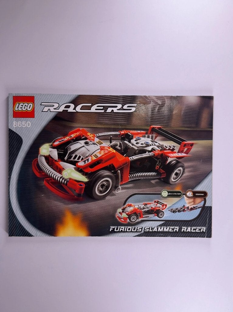 LEGO Racers 8650 (Instructions) for Set 8650 Furious Slammer, Gebruikt, Lego, Overige typen, Ophalen of Verzenden