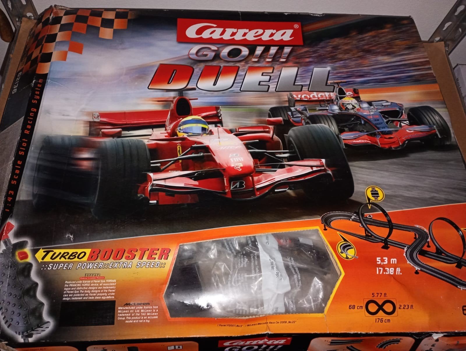 antieke Carrera racebaan, Ophalen of Verzenden