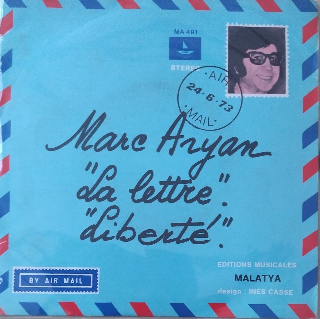 Marc Aryan - La lettre, Cd's en Dvd's, Fotohoes, Verzenden, Zo goed als nieuw, Pop