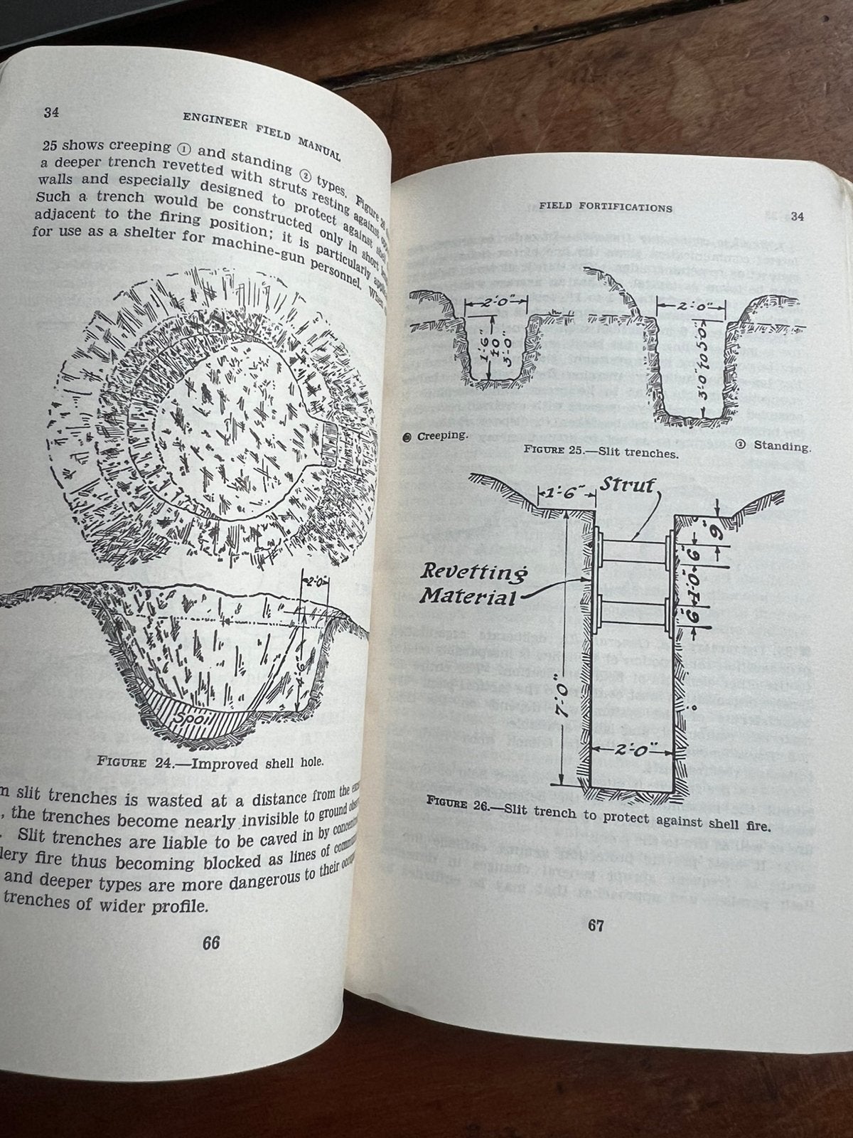 WO2 Amerikaans voorschrift Engineer Genie Stelling loopgraaf, Verzamelen, Amerika, Verzenden, Boek of Tijdschrift