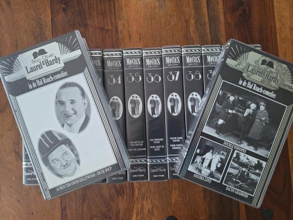 DVD's van Laurel en Hardy., Alle leeftijden, Ophalen of Verzenden, Zo goed als nieuw