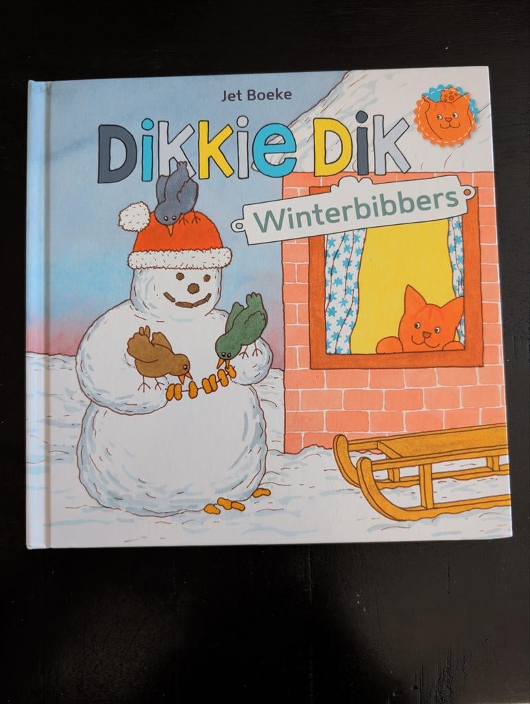 Dikkie Dik Winterbibbers - Voorleesboek, Ophalen of Verzenden, Zo goed als nieuw