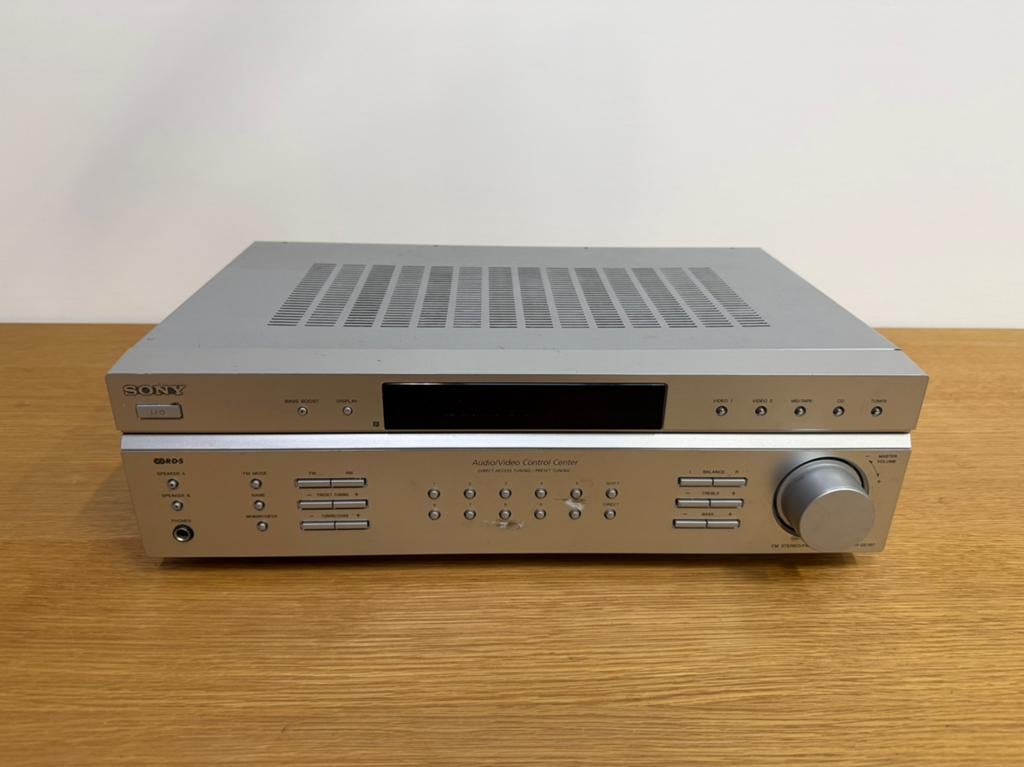 Sony STR-DE197 receiver / versterker grijs, Ophalen of Verzenden, Zo goed als nieuw, Stereo, Sony
