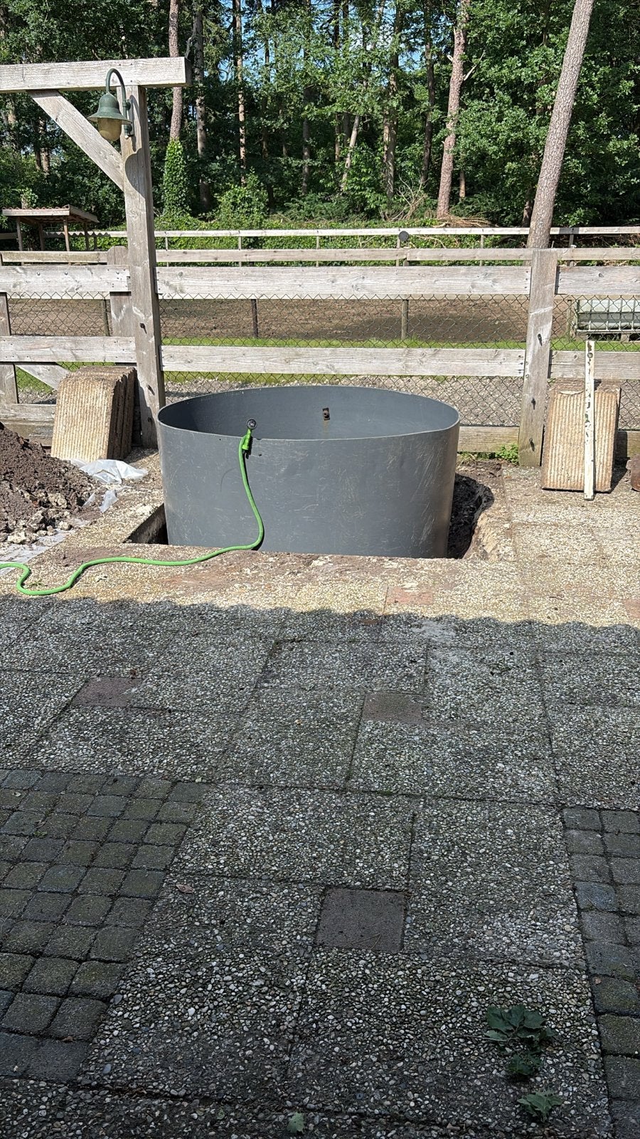 Grote vijver / waterbak, Ophalen of Verzenden, Gebruikt