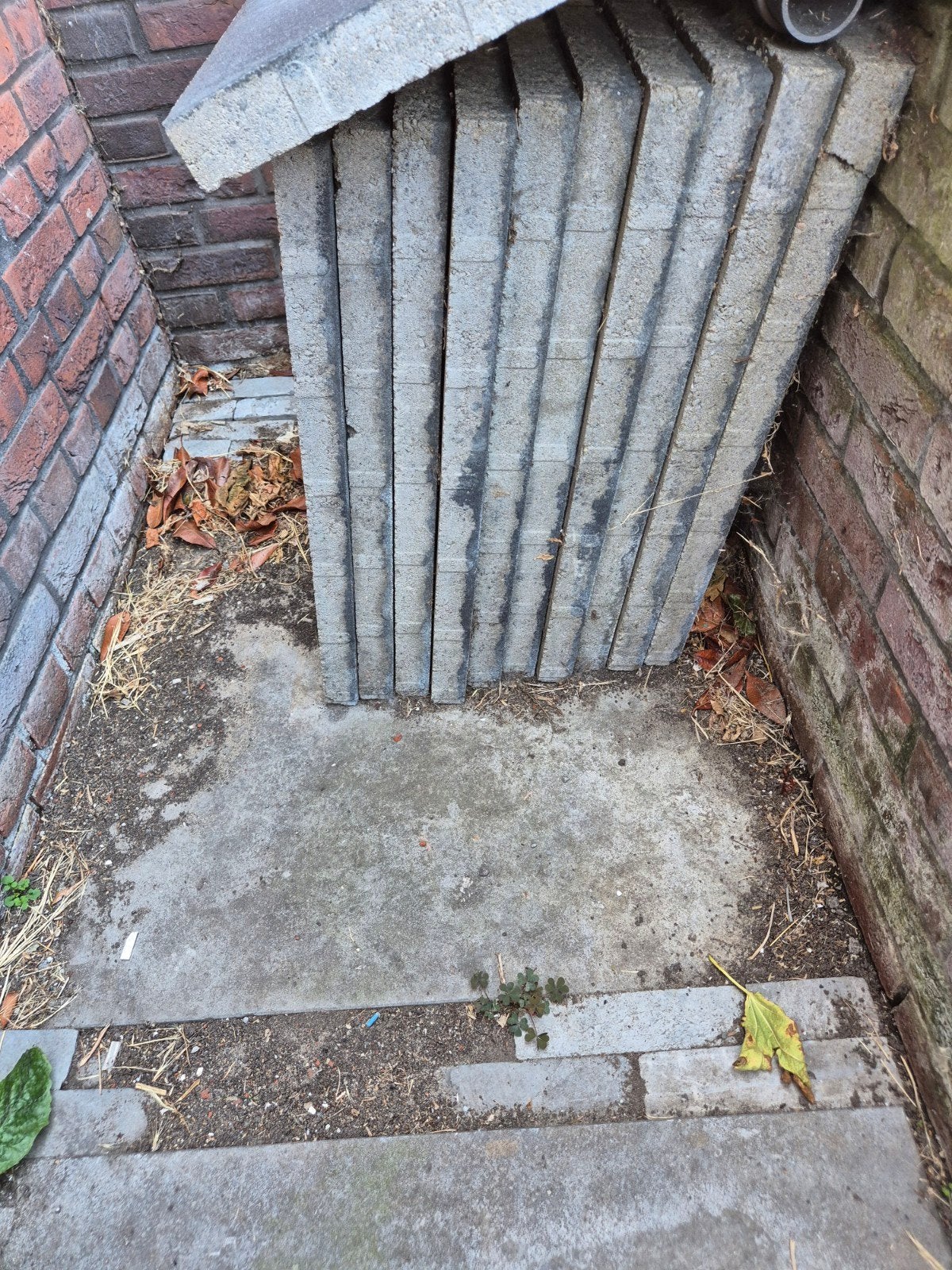 Terras tegels 60x60 antraciet geimpregneerd, nooit gebruikt, Ophalen, 5 tot 10 m², Zo goed als nieuw, Beton