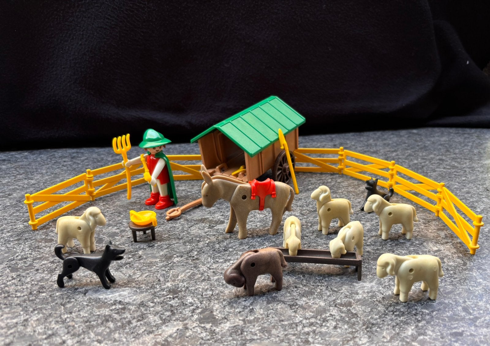 Playmobil 3412 Herder met schapen, Ophalen of Verzenden, Zo goed als nieuw