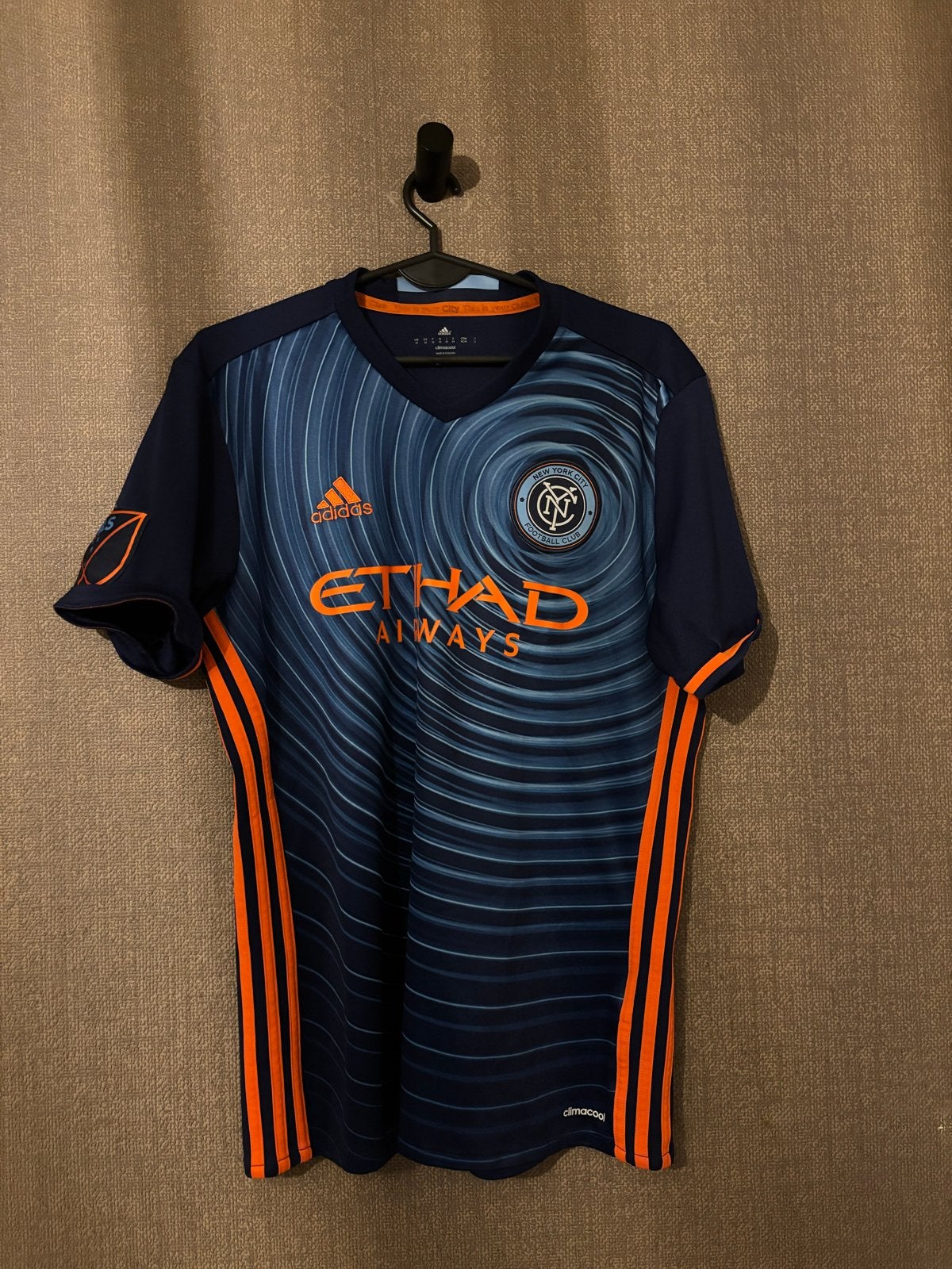 Origineel Adidas New York City FC Thuisshirt - M, Ophalen of Verzenden, Zo goed als nieuw, Voetbal, Maat 48/50 (M)
