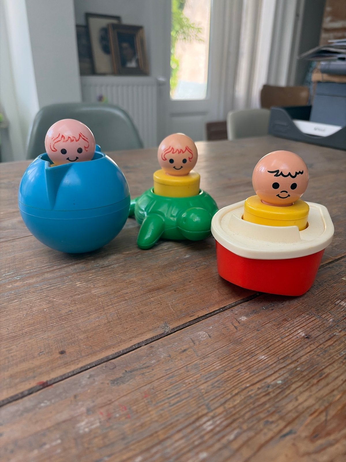 Set van 3 Fisher-Price Badspeelgoed, Ophalen of Verzenden, Gebruikt