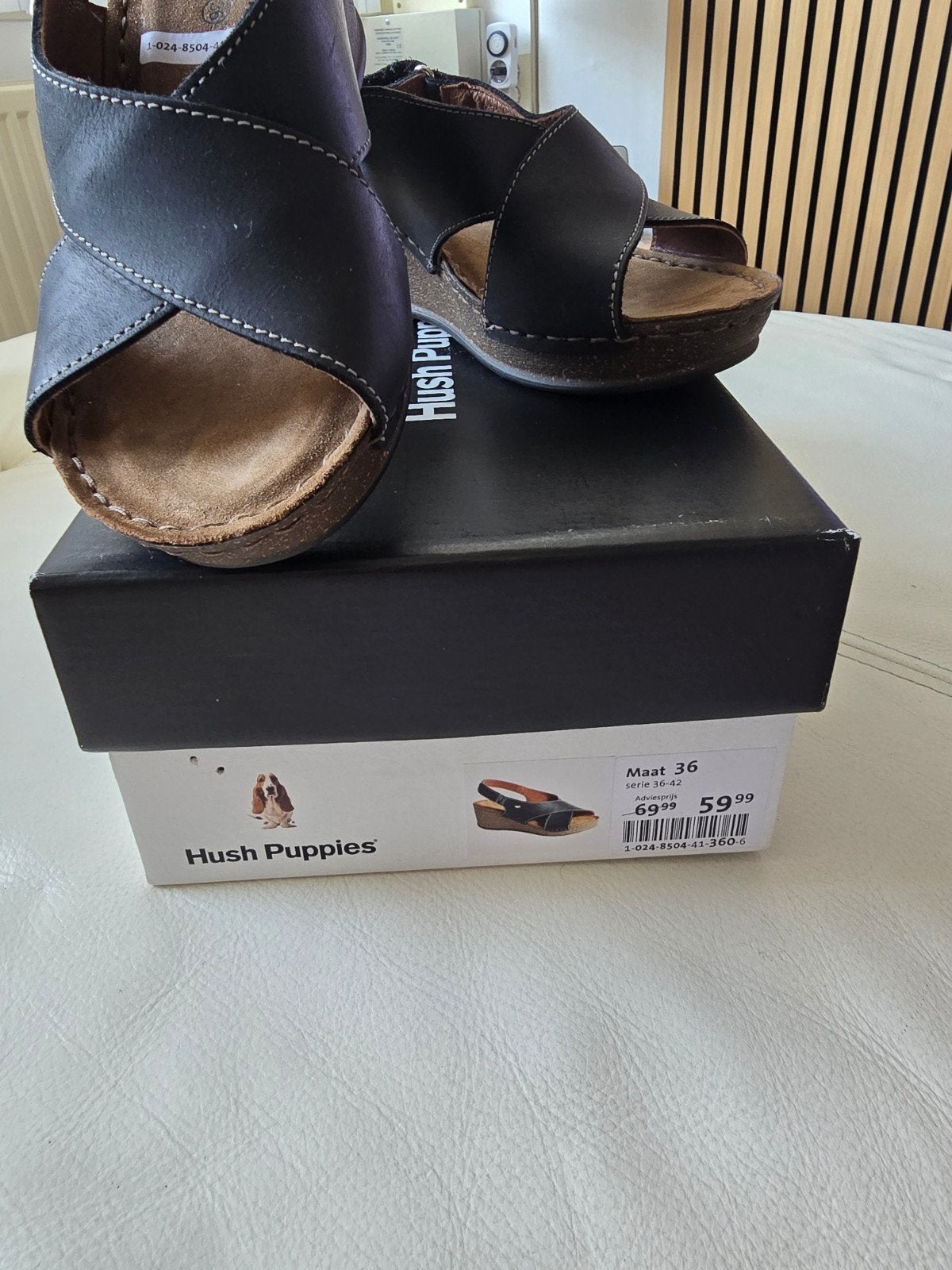 Nieuwe Hush Puppies sandalen maat 36, Kleding | Dames, Ophalen of Verzenden, Nieuw, Sandalen of Muiltjes