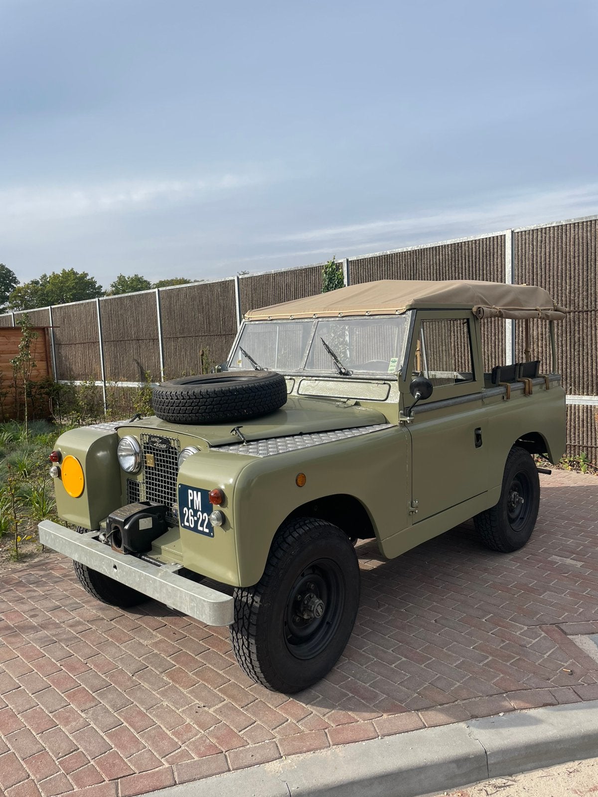 Land Rover 1969 Series 2a Softtop Groen, 64 pk, Zwart, 4 cilinders, 2300 cc