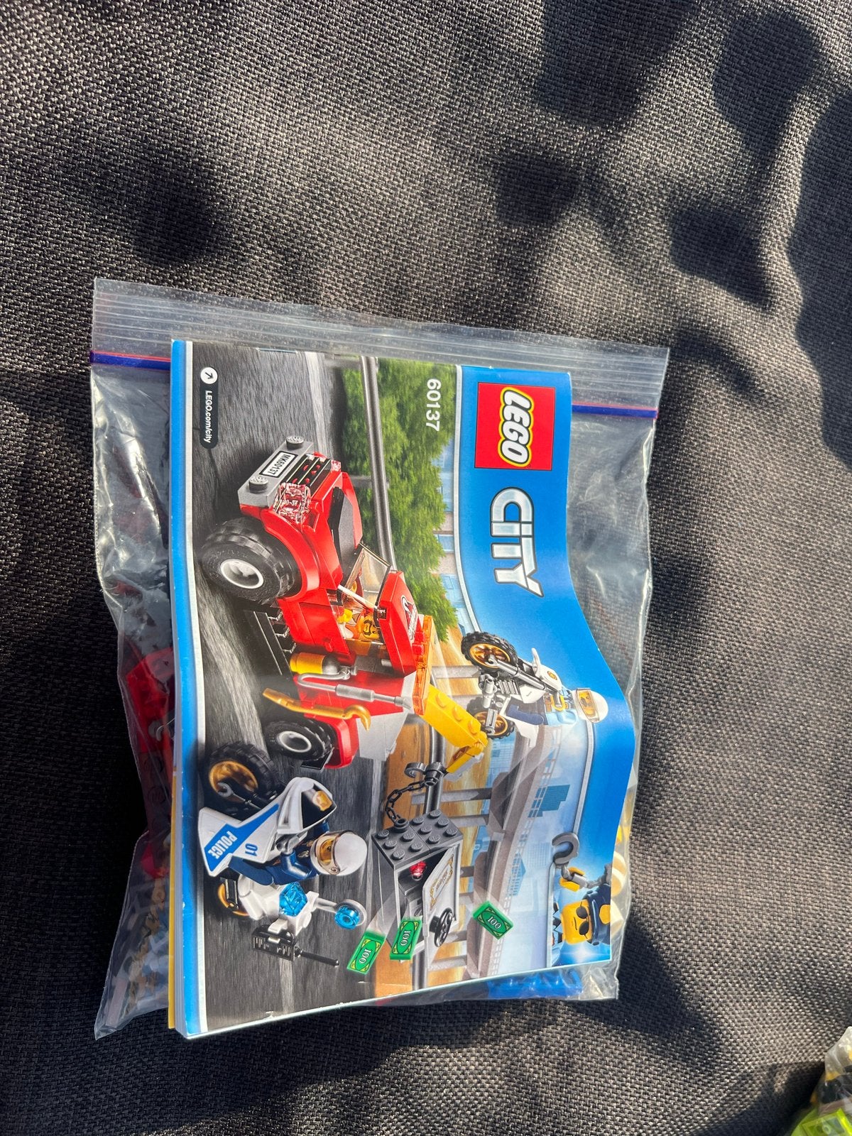 Lego City 60137 Sleepwagen achtervolging zonder doos, Lego, Ophalen of Verzenden, Compleet, Complete set