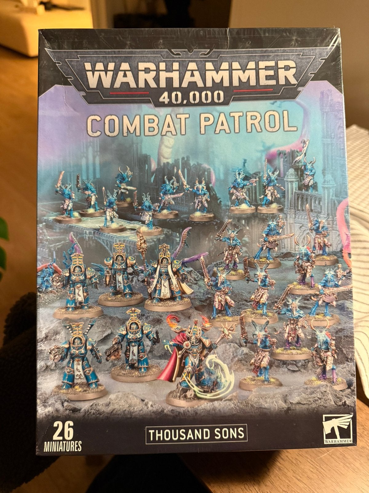 Warhammer Combat Patrol Thousand sons (new), Hobby en Vrije tijd, Wargaming, Verzenden, Zo goed als nieuw, Warhammer
