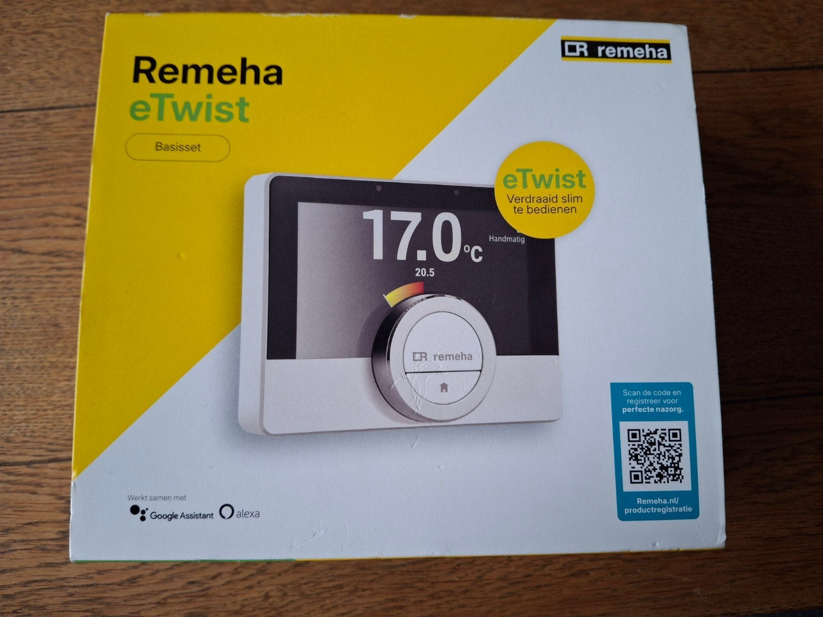 remeha eTwist thermostaat, Ophalen of Verzenden, Slimme thermostaat, Nieuw