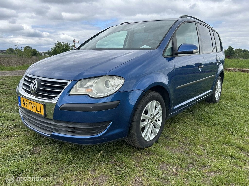 Volkswagen Touran 1.4 TSI Optive 7 PERSOONS AIRCO VASTE PRIJ, Auto's, Voorwielaandrijving, Stof, 4 cilinders, Bedrijf