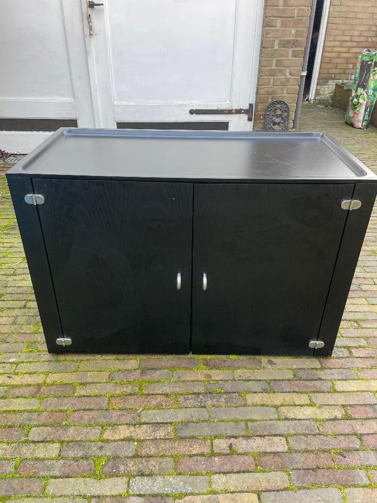 interlubke kastje vintage, Ophalen, Met plank(en), Gebruikt, Minder dan 150 cm
