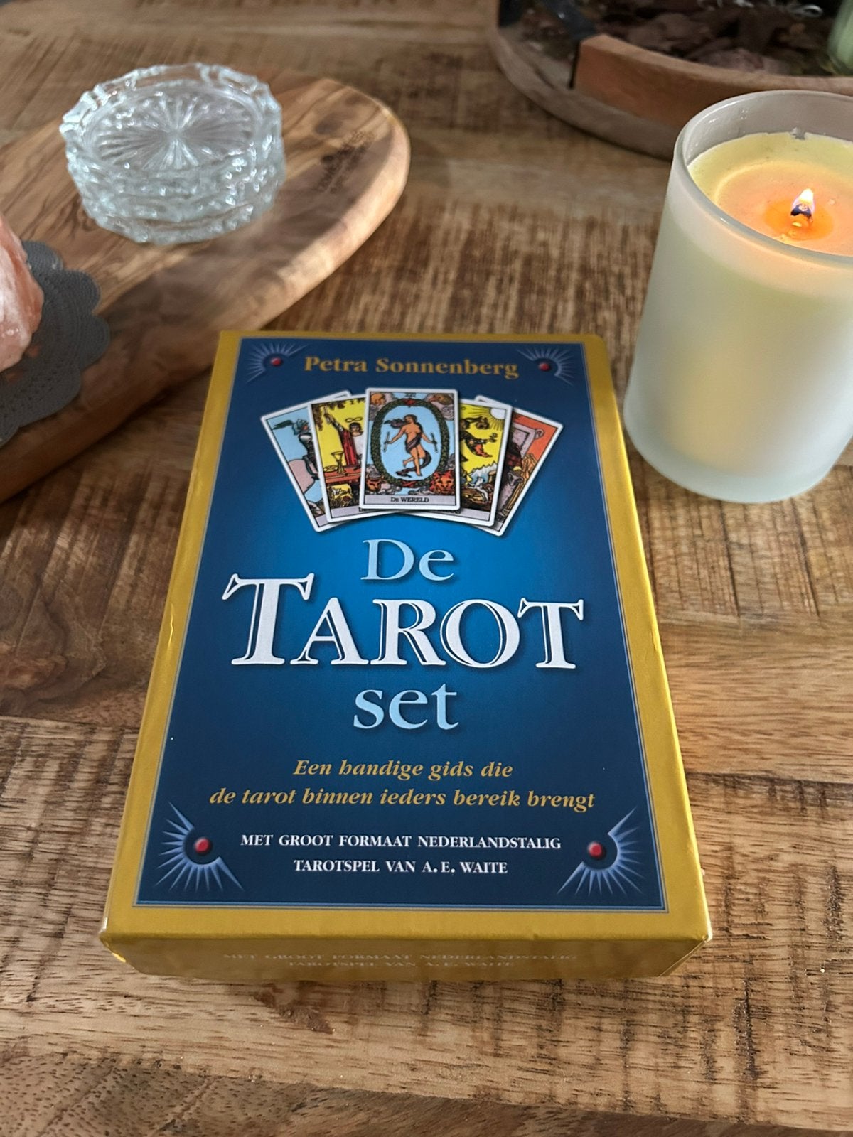 De Tarot set, Boeken, Ophalen of Verzenden, Zo goed als nieuw, Tarot of Kaarten leggen, Overige typen