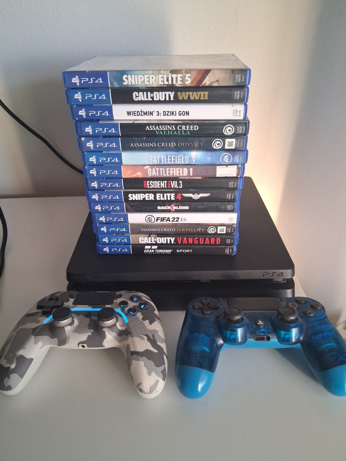 Play Station 4 1Tb met games, Ophalen of Verzenden, Zo goed als nieuw, Met 1 controller, Original