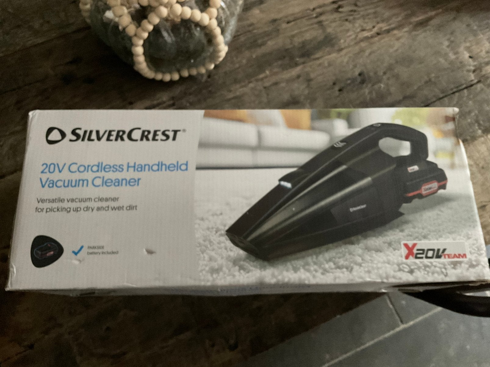 Silvercrest 24 v accu-kruimeldief voor droog en nat, Ophalen of Verzenden, Nieuw, Kruimeldief