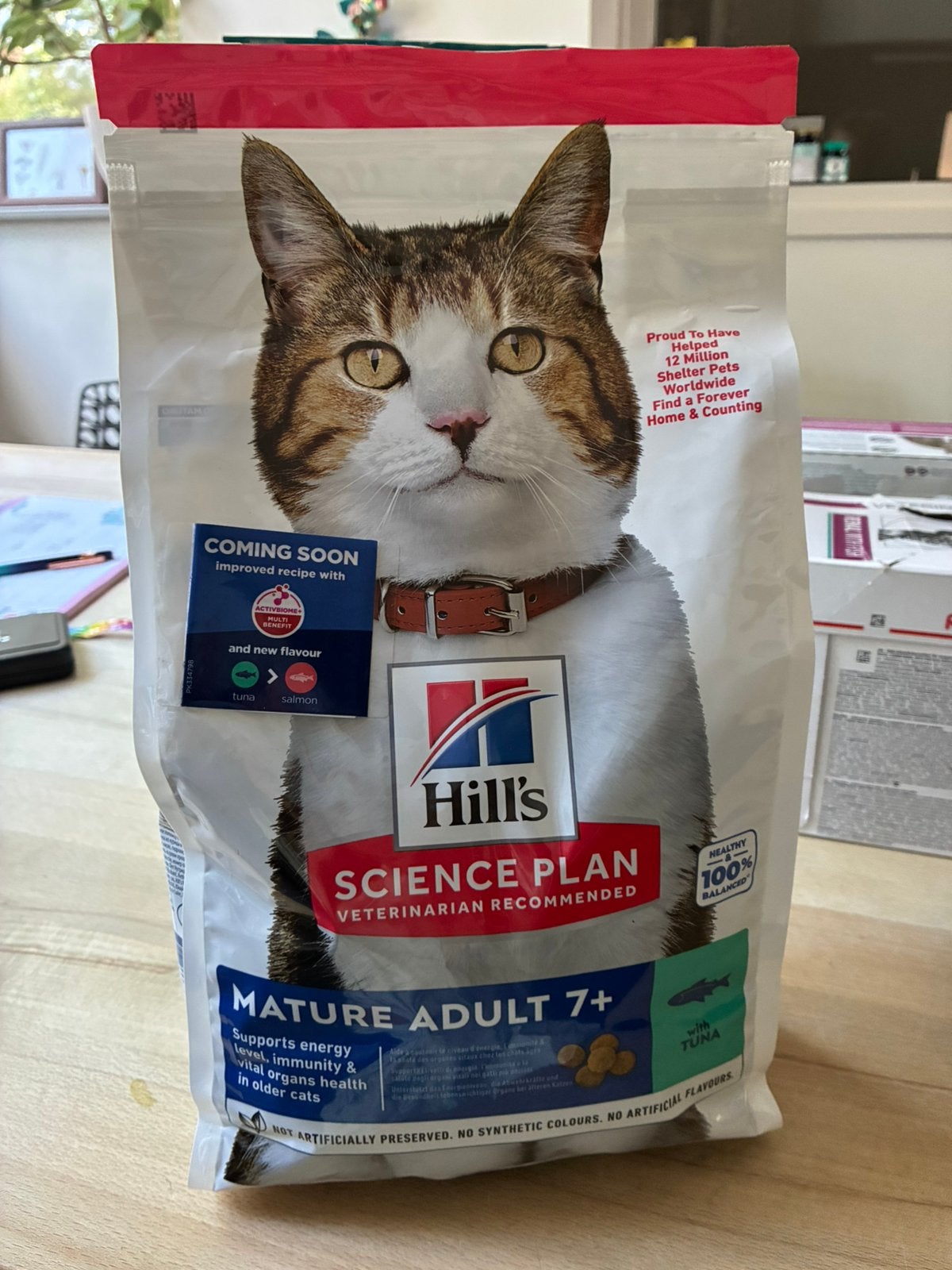 Hill's science plan Mature adult 7+ 1,5kg kattenbrokjes, Dieren en Toebehoren, Ophalen of Verzenden, Kat