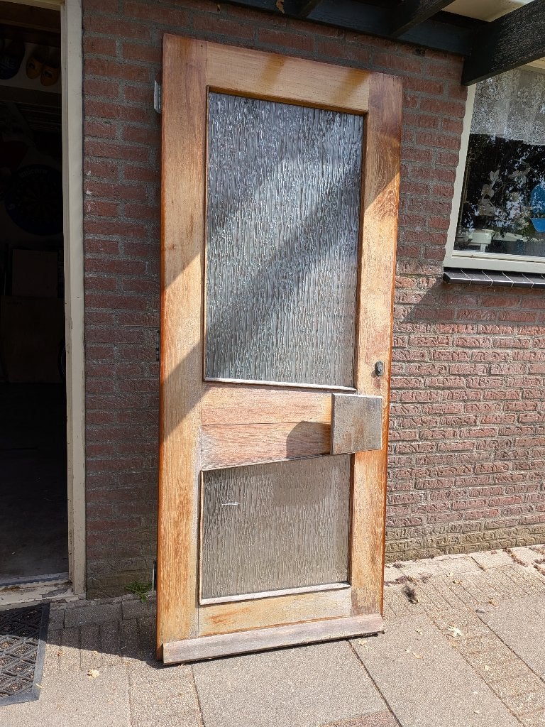 Gebruikte voordeur 211,5 x 88, Ophalen, Gebruikt