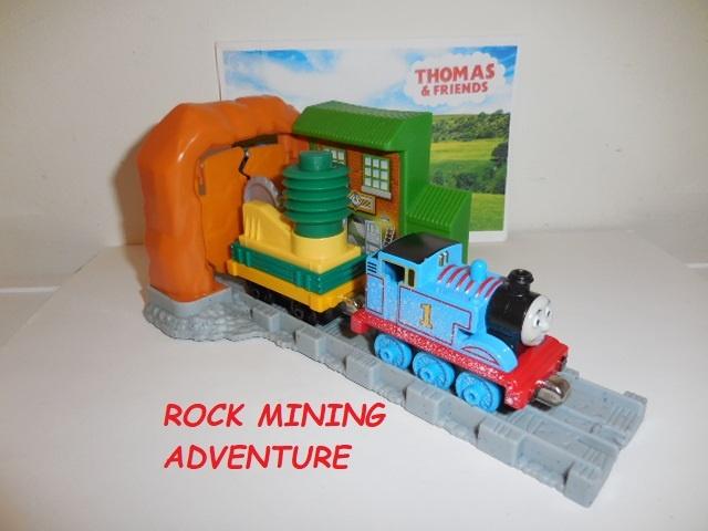Thomas de Trein Take n Play Rock Mining Adventure Set, Kinderen en Baby's, Speelgoed | Thomas de Trein, Ophalen of Verzenden, Zo goed als nieuw