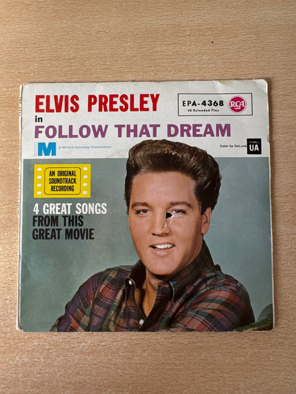 Elvis Presley EP's: Follow That Dream, Blue Hawaii, Are You, Gebruikt, Originele persing, 7 inch, Ophalen of Verzenden