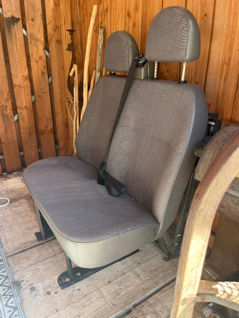 Ford Transit Dubbelzits Bank - in goede staat ., Auto-onderdelen, Interieur en Bekleding, Ophalen, Gebruikt, Ford