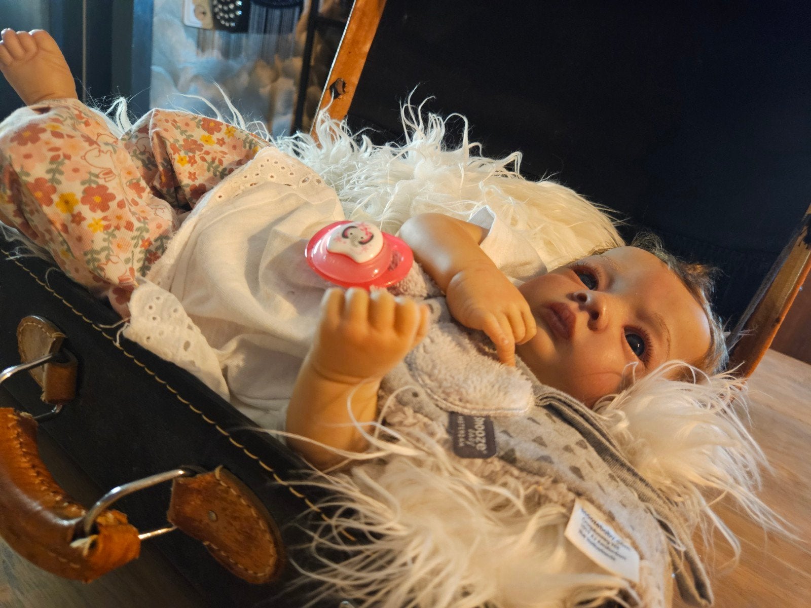 prachtige reborn, Ophalen of Verzenden, Nieuw, Pop, Levensecht of Reborn