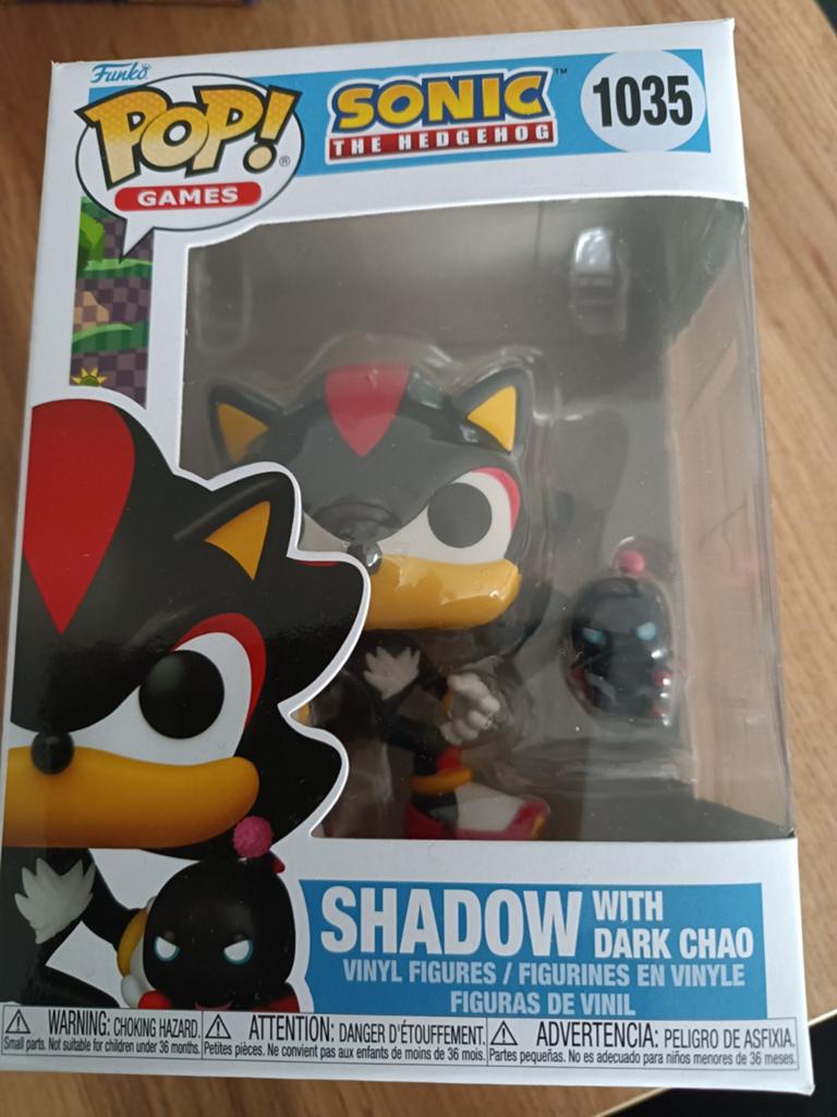 Funko Pop sonic the Hedgehog shadow en chao 1035, Ophalen of Verzenden, Nieuw