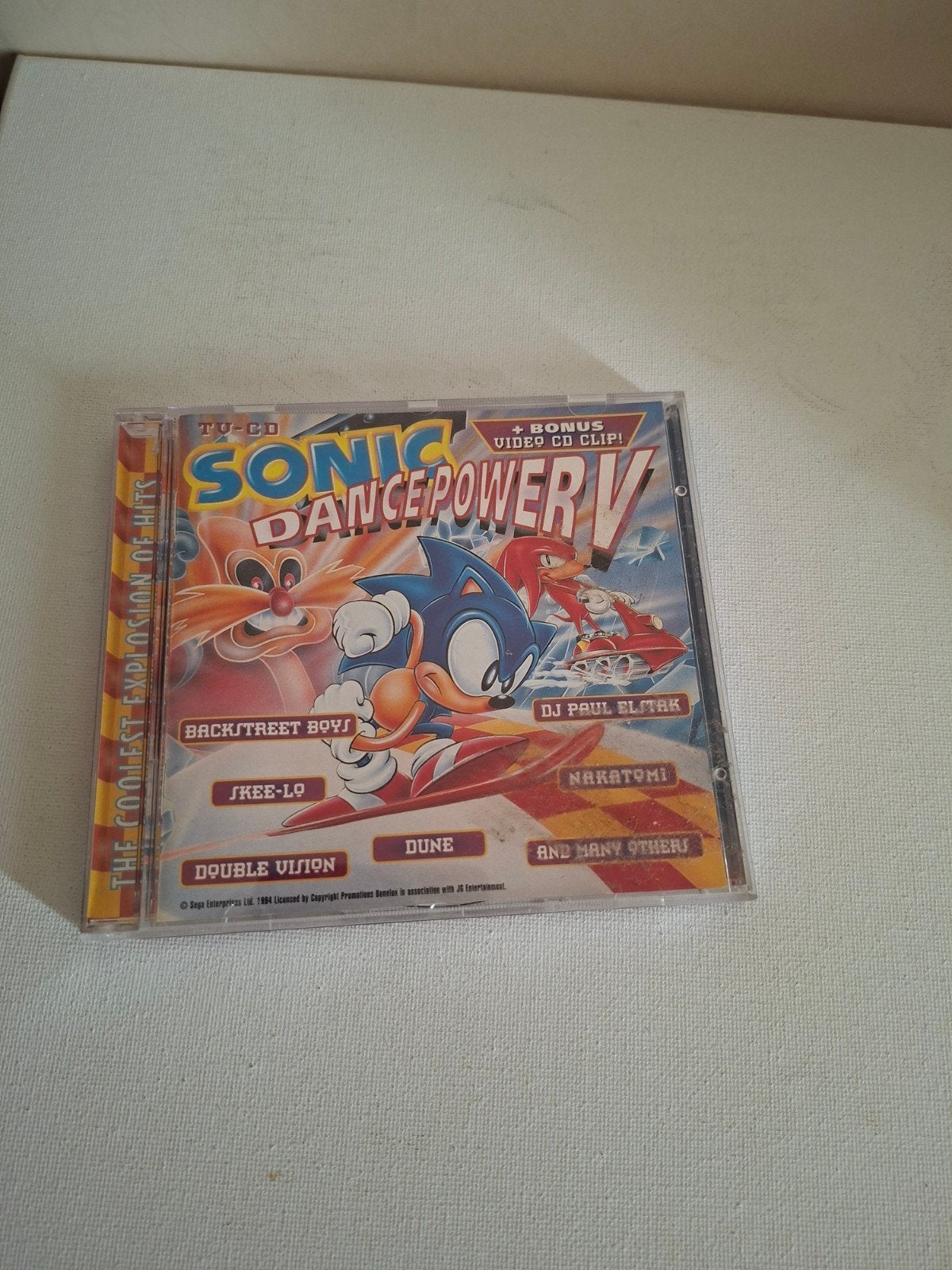 Sonic Dance Power V CD - Dance Hits met Bonus Video Clip, Dance, Ophalen of Verzenden, Verzamelalbum, Gebruikt