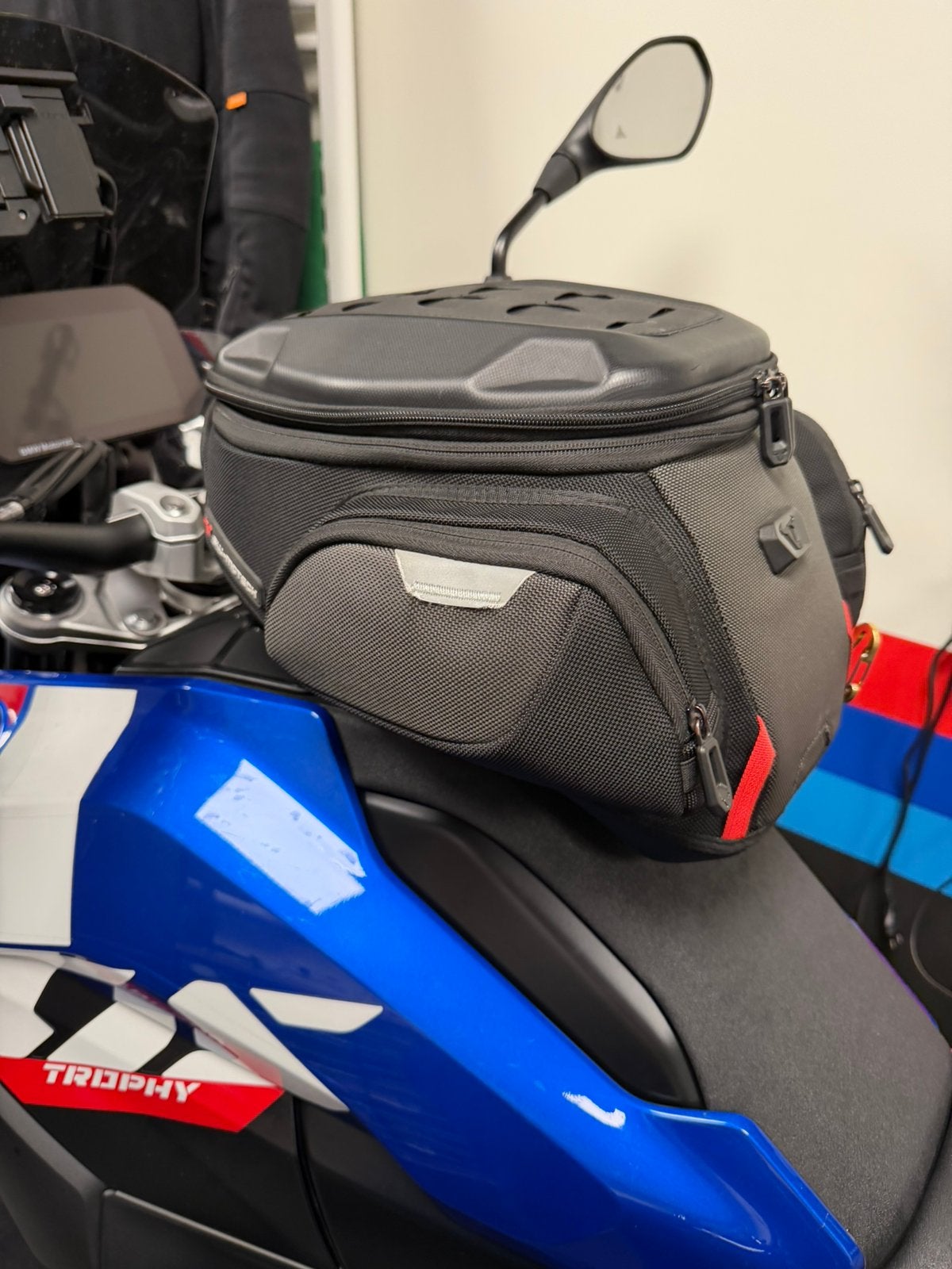 Sw motech pro city tanktas incl montage ring, Motoren, Ophalen of Verzenden, Gebruikt
